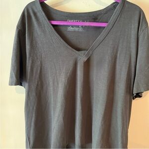 ❤️ Faherty Gray Short Sleeve Tee